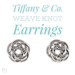 Tiffany & Co. Weave Knot Earrings